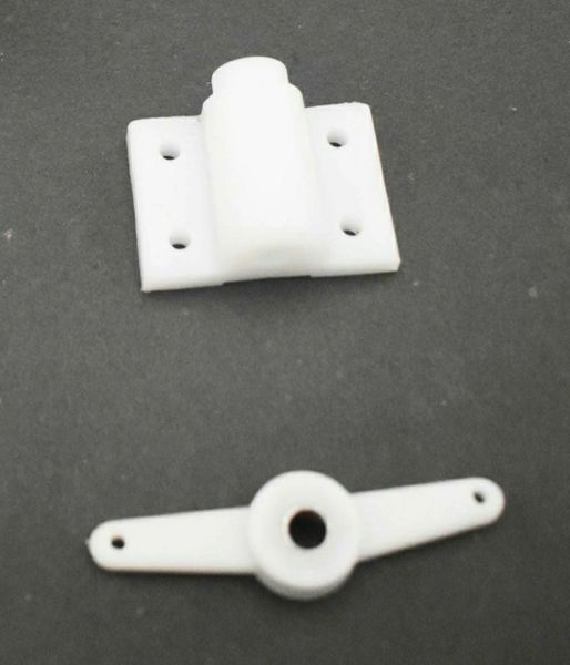 Nose Wheel Steering Arm and Mount Set 5mm