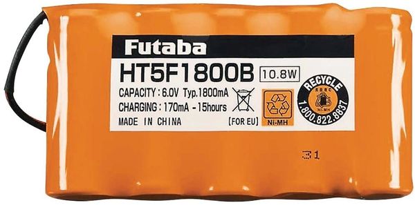 Futaba NT5F1800B NiMH 14SG Transmitter Battery
