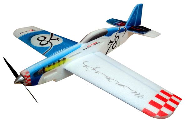 RC FACTORY NEMESIS BLUE WITH MOTOR ESC PROP SERVOS