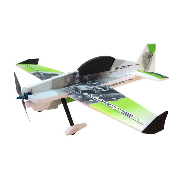 RC FACTORY VELOXITY GREEN WITH MOTOR ESC PROP SERVOS