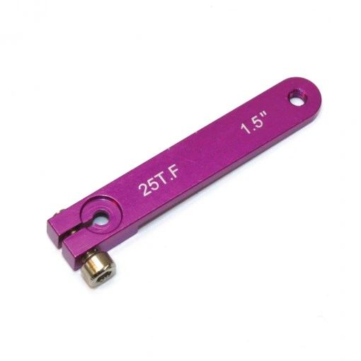 Futaba Aluminium Servo Arm 1.5in M3 Purple