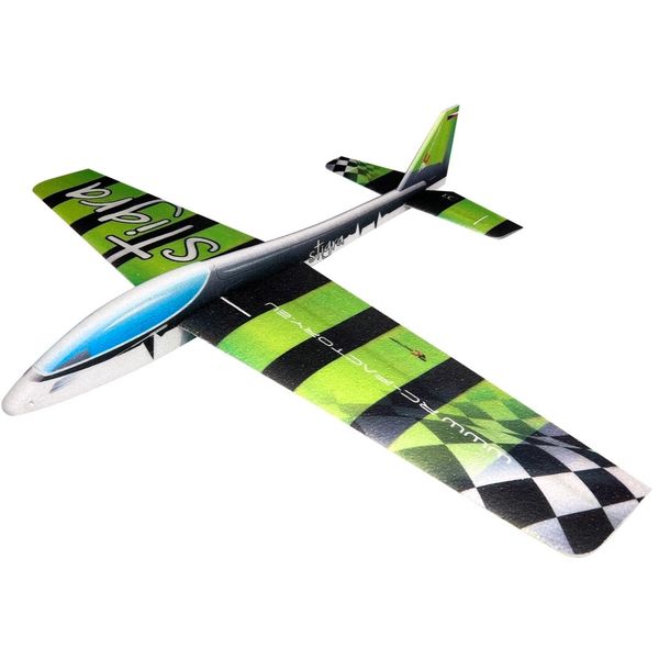 RC FACTORY STIGRA GREEN WITH BEC SERVOS