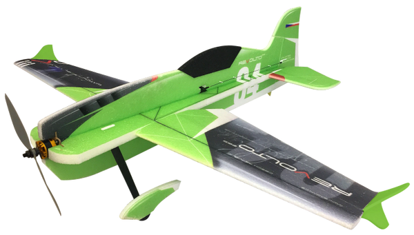 RC FACTORY REVOLTO GREEN WITH MOTOR ESC PROP SERVOS