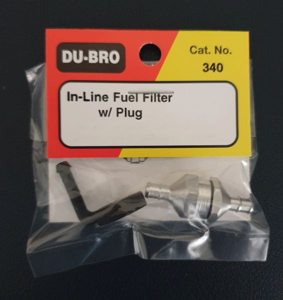 DUBRO IN-LINE FUEL FILTER