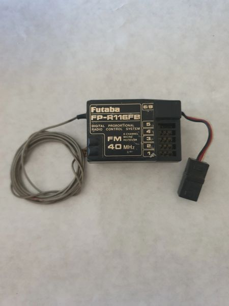 Futaba Rx FP-R116FB 6 Channel Micro Receiver FM 40 MHz