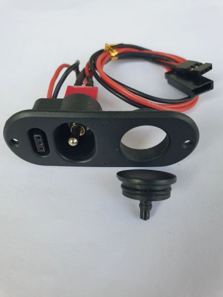 Heavy Duty RX Switch with Charge Port & Fuel Dot Black