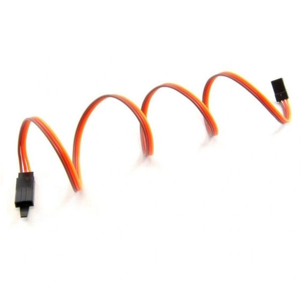 SafeConnect Flat 30CM 22AWG Servo Lead Extention (JR) Cable with Hook