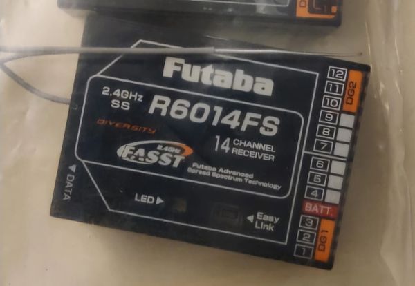 Futaba R6014FS 2.4GHz FASST 14 Channel Receiver (Pre-owned)