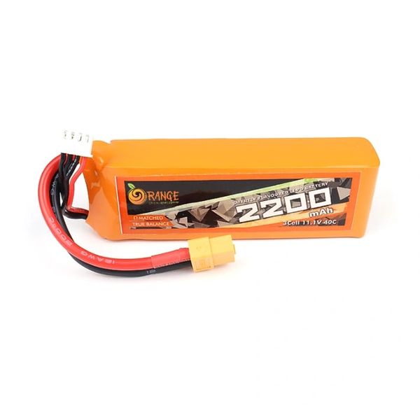Orange 11.1V 2200mAh 40C 3S Lithium Polymer Battery Pack
