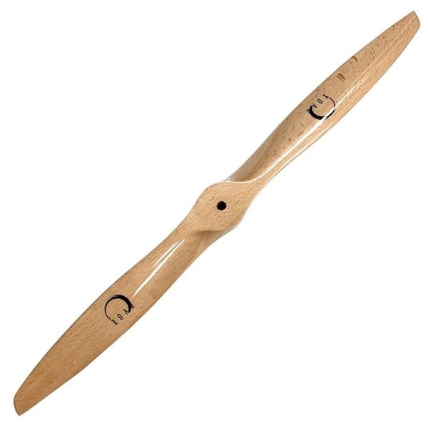 XOAR PJA-P 22x12 RC Airplane Pusher Propeller. 22 Inch 2 Blade Pusher Wood Prop for Gas Engines