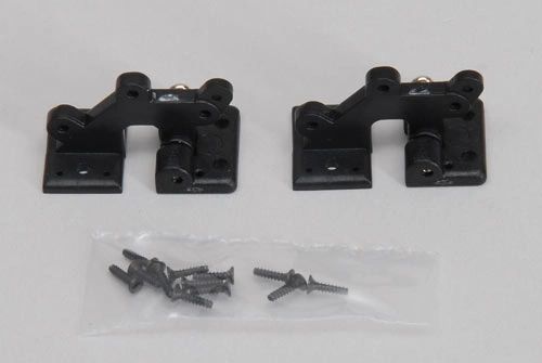 Hatch Hinge 30x16 Black Adjustable with Screws