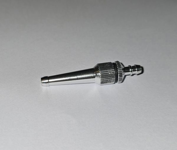 Fuel Filler Nozzle with Filter Silver