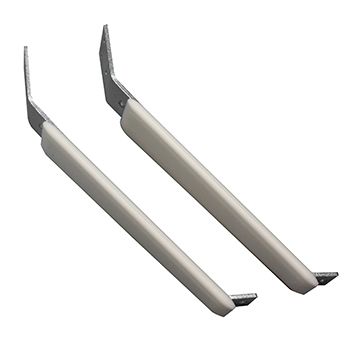 Aluminium Landing Gear Pair (White)