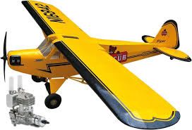 Seagull Piper J-3 CUB 88.2" - 15-20cc + DLE 20RA Engine Combo