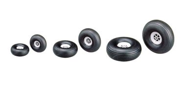 Rubber wheel Anderson (Pair) 45mm