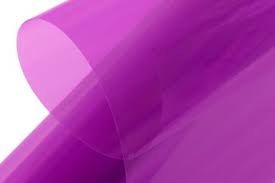 Covering Film Transparent Purple (Made in Germany)