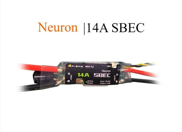 FrSky Neuron 14A SBEC, A built-in high-quality BEC unit