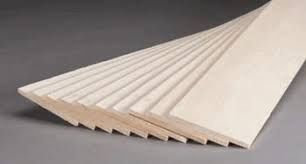 Balsa Wood Sheet 4mm x 100mm x 924mm