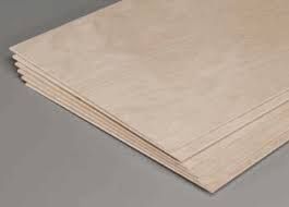 Aero Light Plywood Sheet 1.58mm x 12" x 12"