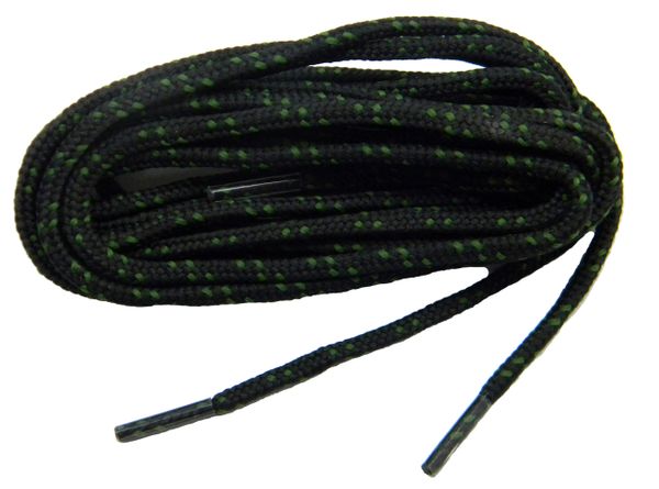 Black hiking shop boot laces