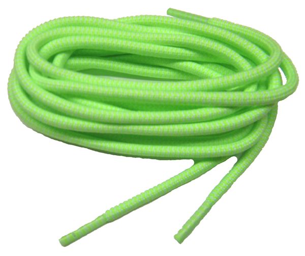 GymTOUGH(TM) NIKE GREEN Heavy-Duty Athletic Sneaker or Boot Laces (2 Pair Pack)