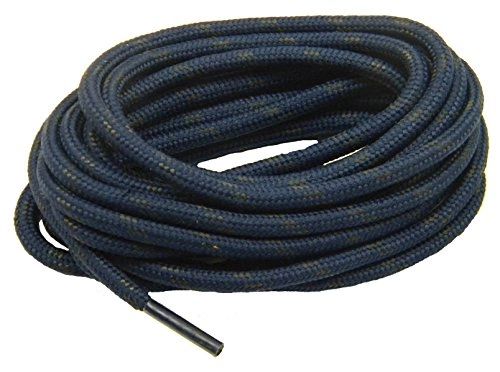 ProTOUGH(tm) "Navy w/ Black" Kevlar Reinforced Heavy Duty Boot Laces - 2 Pair Pack