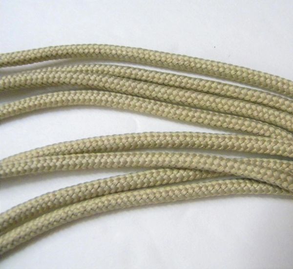 2 pair pack- Tan, Silver Steel Tips, Durable Polyester boot laces