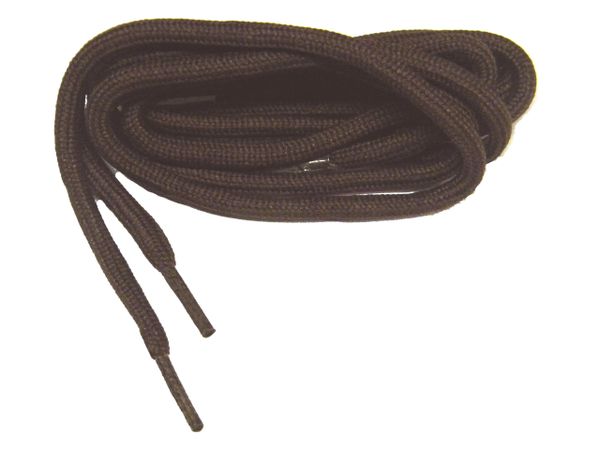 ProMAX(tm) Chocolate Brown Large Diameter 3/16 Inch Polyester Hiking Boot Laces - 2 Pair Pack