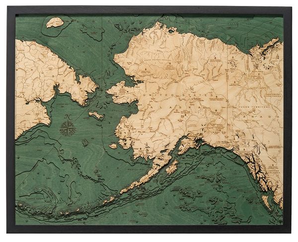 ALASKA 24.5" x 31"