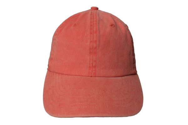 Cotton Denim HAT CAP .. Size : ONE SIZE..Colors :Coral , Turquoise