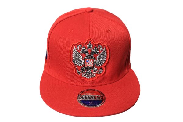 RUSSIA Country Flag , 2 HEAD EAGLE SNAPBACK Embroidered HIP HOP Hat Cap