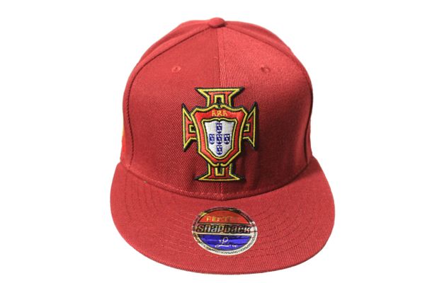 PORTUGAL Country Flag , FPF Logo SNAPBACK Embroidered HIP HOP Hat Cap