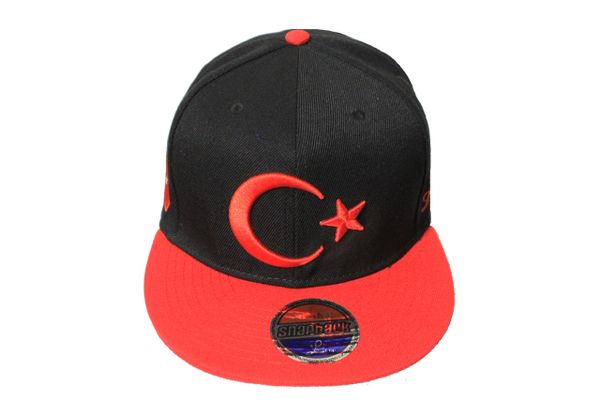 TURKEY Country Flag With Logo SNAPBACK Embroidered HIP HOP Hat Cap