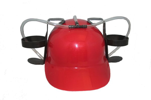RED DRINKING HAT FOR ADULTS & KIDS .. HIGH QUALITY .. NEW
