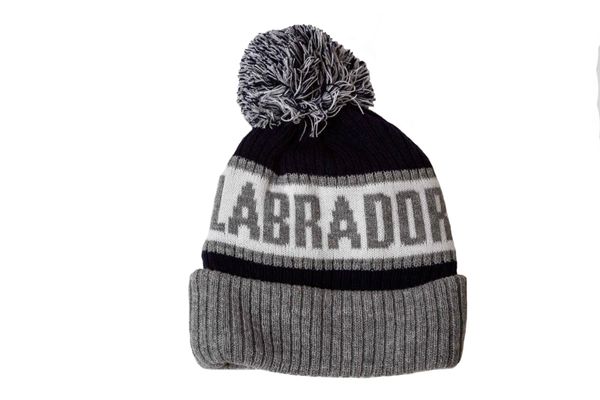 LABRADOR - CANADA Province WINTER HAT With POM POM.. ( LAB TQ6 scaled )