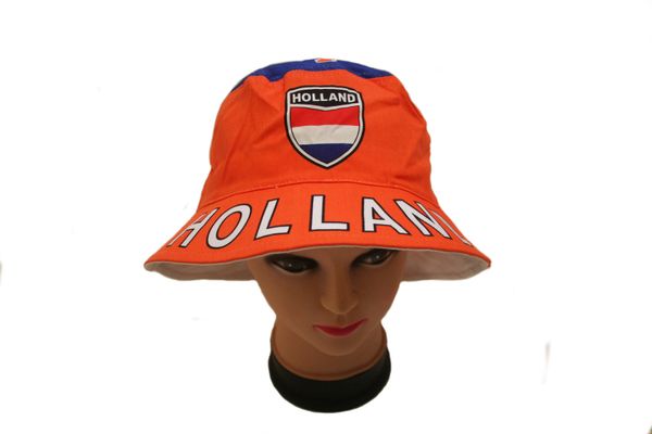  Holland Orange Country Flag, KNVB Logo Embossed HAT Cap ..New :  Sports & Outdoors