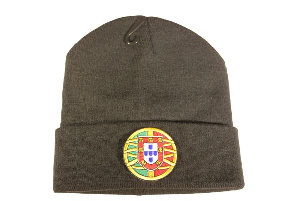 PORTUGAL Country Flag Logo Iron - On PATCH TOQUE HAT