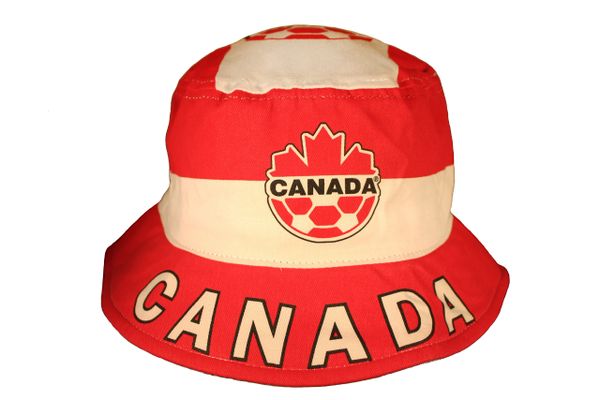 CANADA Soccer National Team Logo BUCKET HAT