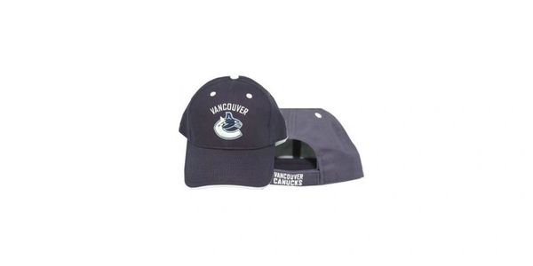 VANCOUVER CANUCKS BLUE NHL HOCKEY LOGO HAT CAP .. NEW
