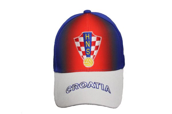 CROATIA Colored HNS Logo FIFA World Cup EMBROIDERED HAT CAP
