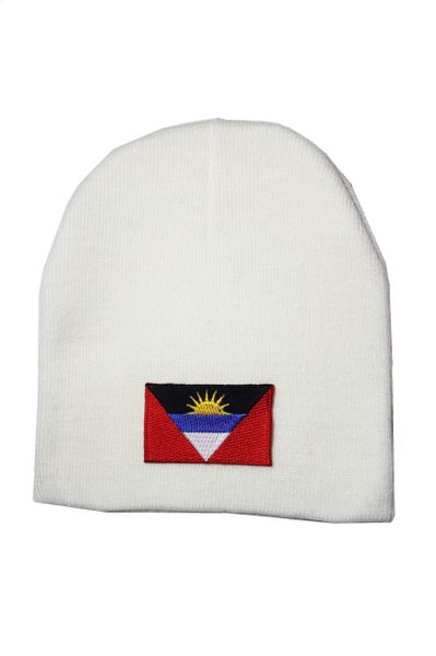 Antigua and Barbuda Country Flag Beanie Knitted Toque HAT CAP... NEW