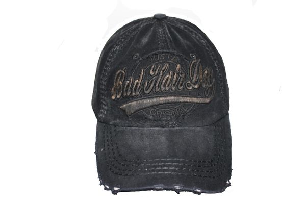 JUST A Bad Hair Day Original Vintage HAT Cap .Colors : Black,Burgundy.KBETHOS. New