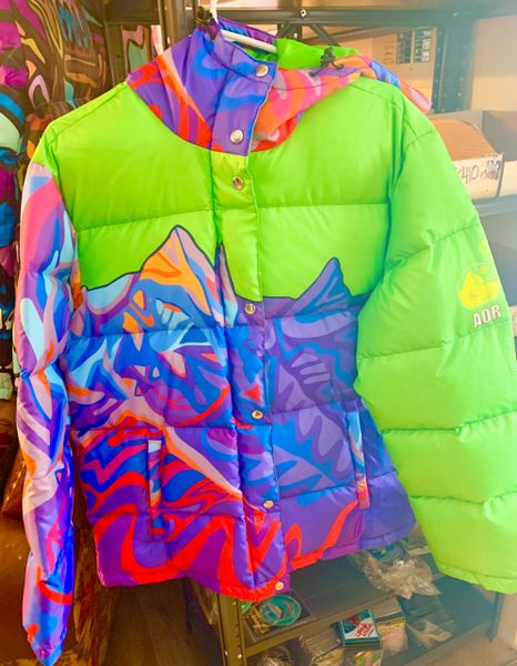 Mens rainbow hotsell puffer jacket