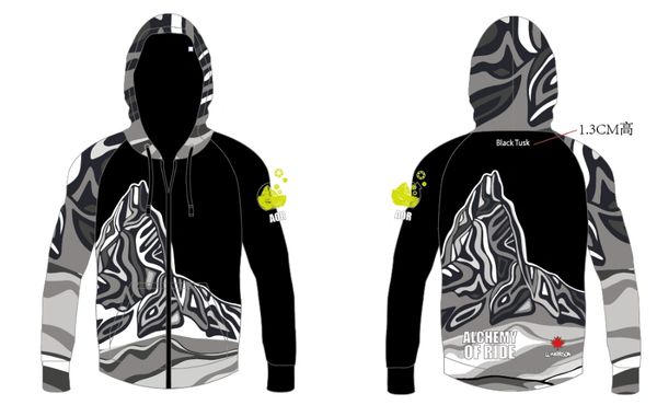 Download BLACK TUSK HOODY | Alchemy Of Ride