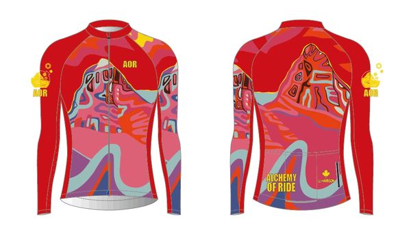 Sisters on Fire Ladies FULL ZIP Long Sleeve Cycling Jersey