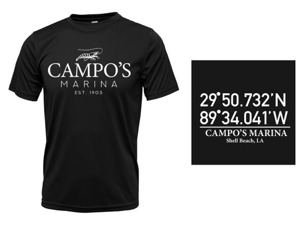 Campo's Dryfit Short Sleeve (Black or Grey)