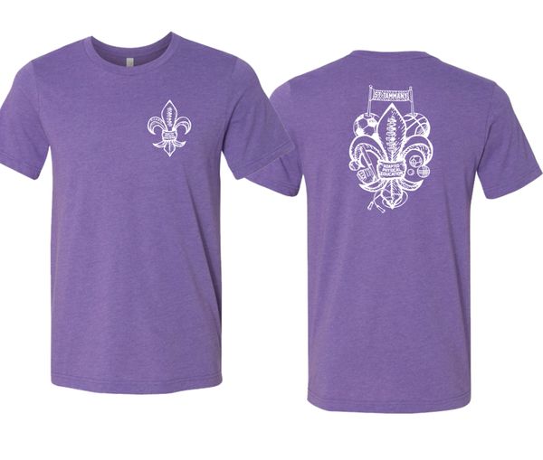 St.Tammany Adapted PE Purple T-Shirt