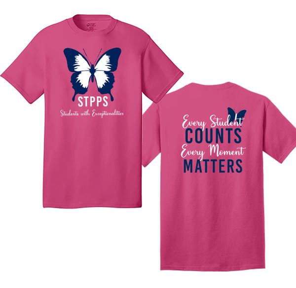 STPPS Pink Short Sleeve T-shirt