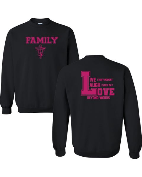 LHS Tribute Family Crew Sweatshirt