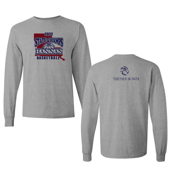 Hannan basketball champs long sleeve